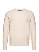 Jwhunion Knit Crew Neck Tops Knitwear Round Necks Cream Jack & J S