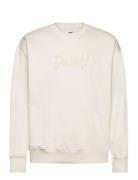 Noel Aa Script Embroidery Sweatshir Tops Sweat-shirts & Hoodies Sweat-...