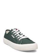 Tjm Lace Up Canvas Color Matalavartiset Sneakerit Tennarit Green Tommy...