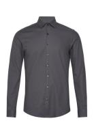 Twill Easy Care Slim Shirt Tops Shirts Business Grey Calvin Klein