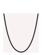 Helix Necklace Kaulakoru Korut Black Steel & Barnett