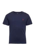 26/1 Jersey-Ss Cn-Tp-Tsh Tops T-shirts Short-sleeved Blue Ralph Lauren...