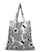 Pieni Unikko Bag 44X43 Cm Shopper Laukku Grey Marimekko