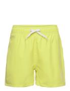 Swim Shorts, Solid Uimashortsit Yellow Color Kids