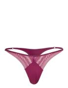 Thong Stringit Alusvaatteet Purple Calvin Klein