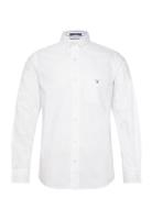 Reg Oxford O.shield Shirt Tops Shirts Casual White GANT