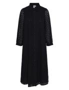 Yasjosanne 7/8 Midi Dress S. Noos Polvipituinen Mekko Black YAS