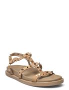 Sandal Matalapohjaiset Sandaalit Beige Sofie Schnoor