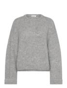 Zolly Tops Knitwear Jumpers Grey American Vintage