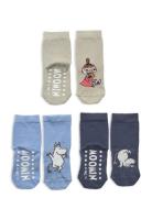 Socks 3 Pack Moomin Sukat Navy Lindex