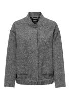 Onlgaia Boucle Bomber Cc Otw Bombertakki Grey ONLY