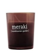 Scented Candle, Scandinavian Garden Tuoksukynttilä Brown Meraki