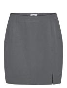 Objlisa Mw Mini Skirt Noos Lyhyt Hame Grey Object