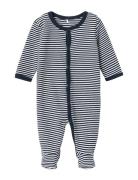 Nbnnightsuit W/F Y/D Core Noos Pyjama Sie Jumpsuit Haalari Navy Name I...