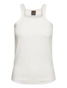 C_Egoi Tops T-shirts & Tops Sleeveless White BOSS