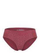 Norah Co Bo. Brief Alushousut Brief Tangat Burgundy CHANTELLE