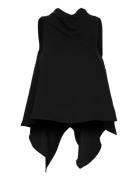 Sim Tops Blouses Sleeveless Black Reiss