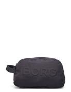 Borg Embossed Wash Bag Toilettilaukut Grey Björn Borg