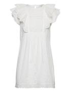 Mimi Dress Lyhyt Mekko White Fabienne Chapot