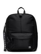 Zip Top Backpack Solid Reppu Laukku Black Marimekko