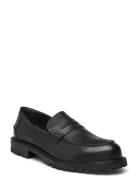 Loafer Loaferit Matalat Kengät Black ANGULUS