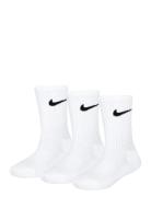 Nike Dri-Fit Crew Socks Sukat White Nike