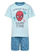 Pyjama Pyjamasetti Pyjama Blue Spider-man