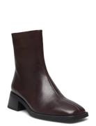 Blanca Shoes Boots Ankle Boots Ankle Boots With Heel Brown VAGABOND