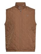 Quilted Windcheater Vest Liivi Brown GANT