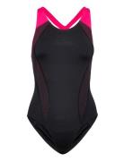 Placement Laneback Uimapuku Uima-asut Black Speedo