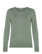 Frzubasic 60 Cardigan Tops Knitwear Cardigans Green Fransa