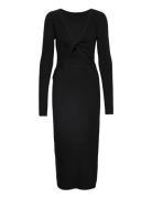 Lela Jenner Dress Polvipituinen Mekko Black Bzr