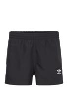 Ori Adicolor 3Stripes Short Length Swim Short Uimashortsit Black Adida...