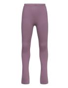 Leggings Sweat Bottoms Leggings Purple Minymo