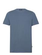 Jermalink Tops T-shirts Short-sleeved Blue Matinique