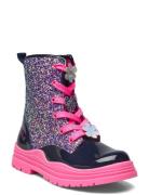 Ankle Boots Bootsit Nauhalliset Saapikkaat Multi/patterned Billieblush