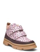 Shoes - Flat - With Velcro Bootsit Nauhalliset Saapikkaat Pink ANGULUS