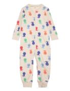 Pyjamas Lions Sitting Pyjama Sie Jumpsuit Haalari Multi/patterned Lind...