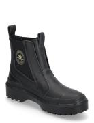 Ctas Chelsea Lugged Hi Black/Black/Black Bootsit Nauhalliset Saapikkaa...