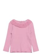 Nmfnajas Xsl Ls Top Tops T-shirts Long-sleeved T-shirts Pink Name It