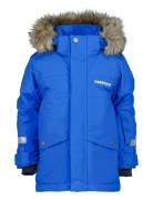 Bjärven Kids Parka 3 Parka Takki Blue Didriksons