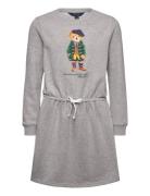 Polo Bear Fleece Dress Dresses & Skirts Dresses Casual Dresses Long-sl...