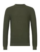 Style Elliot Tops Knitwear Round Necks Green MUSTANG