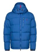 The Gorham Down Jacket Vuorillinen Takki Topattu Takki Blue Polo Ralph...