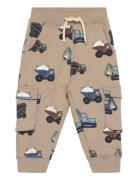 Nmmnappe Nreg Sweat Pant Bru Bottoms Sweatpants Beige Name It