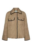 Yasluja Padded Jacket Tikkitakki Beige YAS