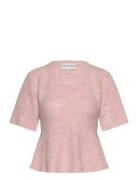 Taisa Tops Knitwear Jumpers Pink Munthe