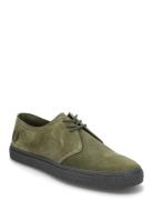 Linden Suede Matalavartiset Sneakerit Tennarit Green Fred Perry