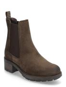 Women Boots Shoes Boots Ankle Boots Ankle Boots With Heel Brown Tamari...