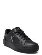 Vulc Flatform Low Mg Lth Matalavartiset Sneakerit Tennarit Black Calvi...